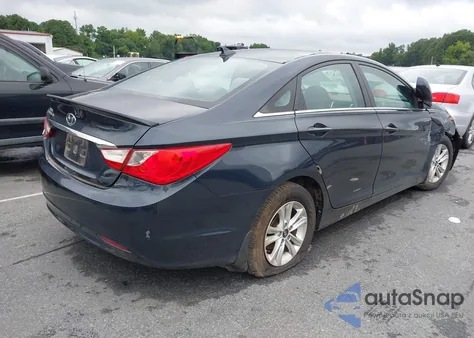 2013 Hyundai Sonata Gls from USA, damaged, VIN 5NPEB4AC6DH679197
